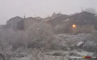 Nieve en las Sierras de Béjar y Francia