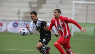 Piña, ante Aythami en la temporada pasada FOTO SALAMANCA24HORAS