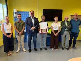 Guijuelo rinde homenaje a su doctor Jesús Palomo en el día de su jubilación tras 35 años de servicio - Ayuntamiento de Guijuelo