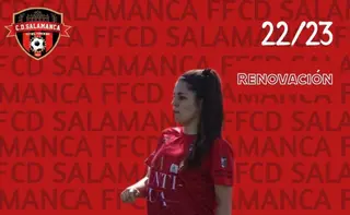Alexandra, jugadora del Salamanca FF | FOTO SALAMANCA FF