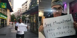 “Soy musulmán pero no soy terrorista”