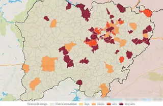 Mapa del coronavirus del martes 6 de junio
