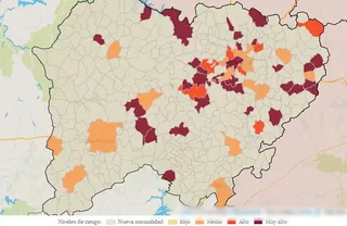 Mapa del coronavirus del martes 6 de junio