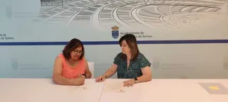 Convenio costura y plancha FOTO AYTO SANTA MARTA