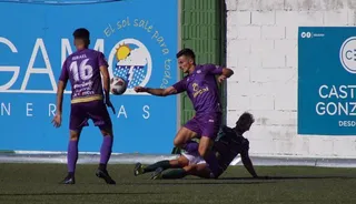 Sergio Montes, ante el Guijuelo | FOTO JUANES