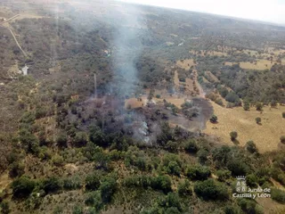Incendio en Villasbuenas