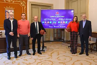 Presentación del Torneo Internacional de Selecciones de baloncesto infantil y cadete masculino | FOTO AYUNTAMIENTO DE SALAMANCA