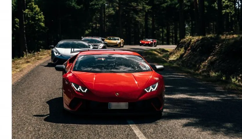 Concentración de Lamborghini en Salamanca (2)