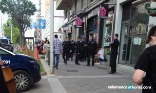 Pelea en la Avenida de Portugal 1