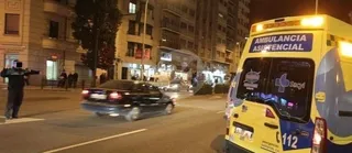Tres heridas en un accidente de tráfico de madrugada en el paseo de Carmelitas