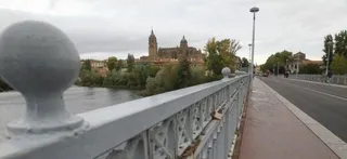 El puente Enrique Estevan de Salamanca cumple 104 años