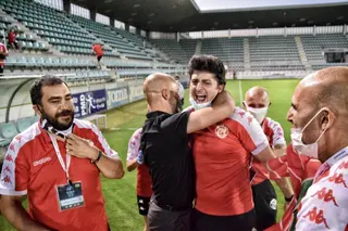 Víctor Martín, en su etapa como preparador físico del Zamora | FOTO ZAMORA CF