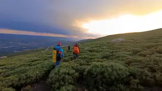 El aviso amarillo por tormentas impide la segunda jornada de la batida en busca del montañero José Antonio Martínez - Asociación Subiendo Montañas