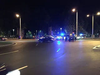 ARCHIVO. Accidente en plaza de España