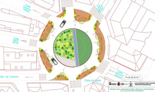 Plaza del Oeste plano anteproyecto