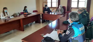 Reunión de la Junta Local de Seguridad de Terradillos