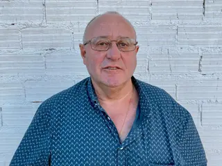 Florentino Hernández, alcalde de Villoruela