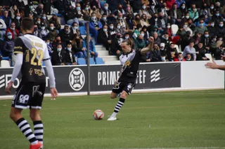 Manu Sánchez, ante el Valladolid Promesas | FOTO SALAMANCA24HORAS.COM