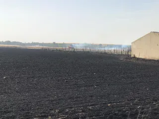 Incendio en Pedrosillo de Alba
