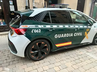 Guardia Civil en Ciudad Rodrigo. Foto de archivo