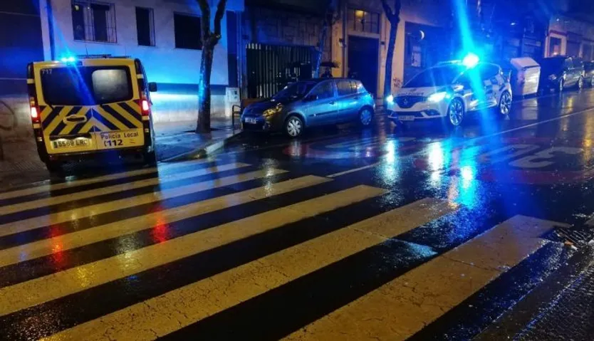 Atropello en Alfonso IX. Foto S24H