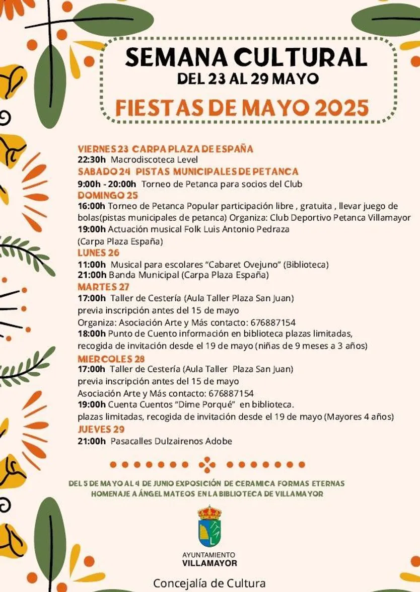 semana cultural Villamayor