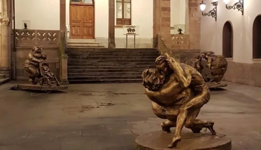 Exposición del Año Chino, en el patio de La Salina