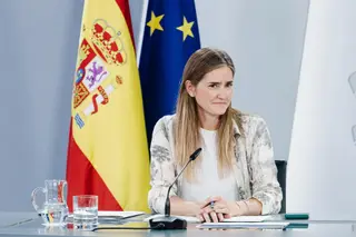 La vicepresidenta tercera y ministra para la Transición Ecológica y el Reto Demográfico, Sara Aagesen, durante una rueda de prensa tras el Consejo de Ministros