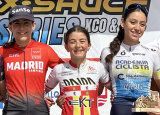 La ciclista salmantina Daida García vence en el campeonato de Madrid de mountain bike