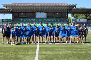 Primer entrenamiento del Guijuelo en la temporada 2025:26 | FOTO CD GUIJUELO