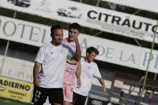 Juancho, en el amistoso ante el Atlético Astorga | FOTO SALAMANCA CF UDS