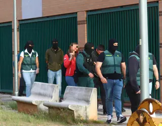 Operación de la Guardia Civil en El Zurguén