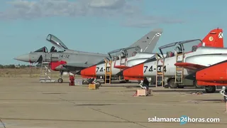 Jornada de puertas abiertas en la Base Aérea de Matacán