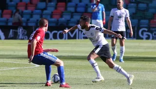 Diego Benito, en el choque de ida ante el Bergantiños | FOTO SALAMANCA24HORAS.COM