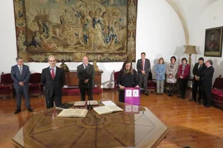 Toma de posesión de Enrique Cabero