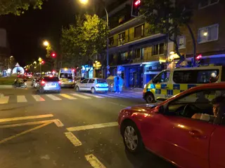 Colisión en Torres Villarroel