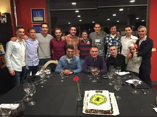 Cena anual de la Escuela de ciclismo Bejarana