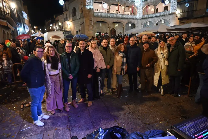Encendido de las luces de Navidad en Ciudad Rodrigo