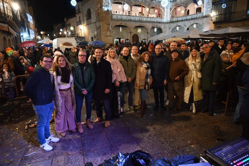 Encendido de las luces de Navidad en Ciudad Rodrigo