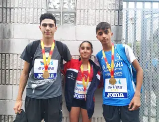 Álvaro González y Marco Pérez | FOTO FEDERACIÓN DE ATLETISMO DE CASTILLA Y LEÓN