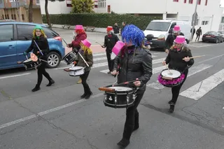 Desfile de Carnaval del barrio El Rollo.