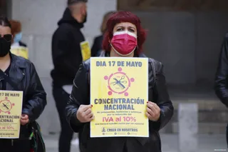 CONCENTRACIÓN SUBIDA DE IVA EN PELUQUERÍAS