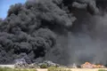 Incendio de una planta de residuos en Roales - Foto ICAL