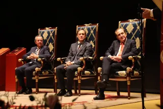 Acto de entrega de las medallas de oro del Ayuntamiento