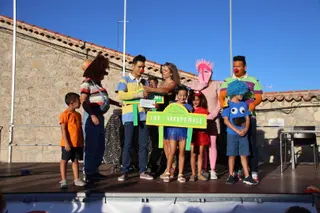 Concurso de disfraces en Calzada de Valdunciel