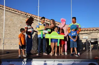 Concurso de disfraces en Calzada de Valdunciel