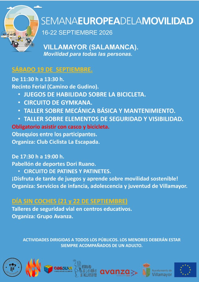 Semana Europea De La Movilidad En Villamayor 