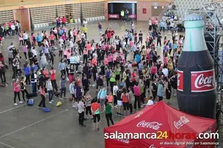Clase de Zumba en el Multiusos