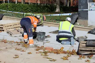 Gente trabajando