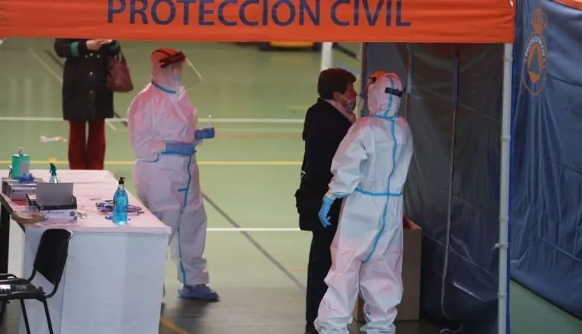 Inicio de las pruebas del coronavirus por el cribado masivo en la Universidad de Salamanca